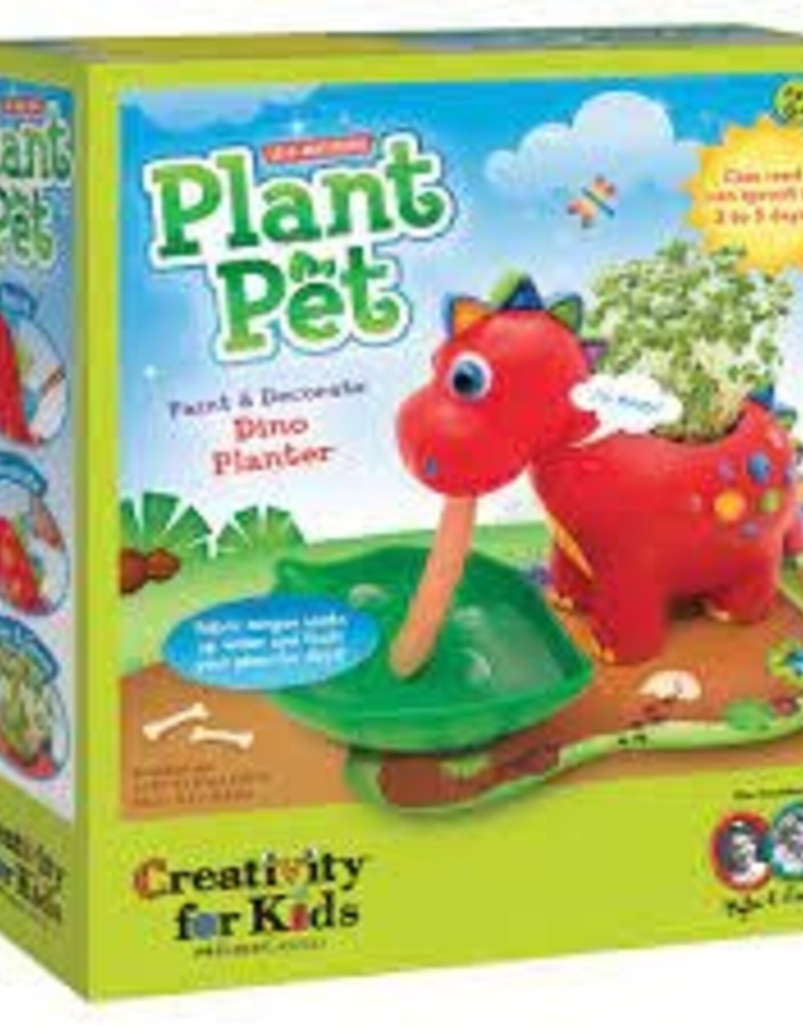 Creativity for Kids Self-Watering Plant Pet Dinosaur