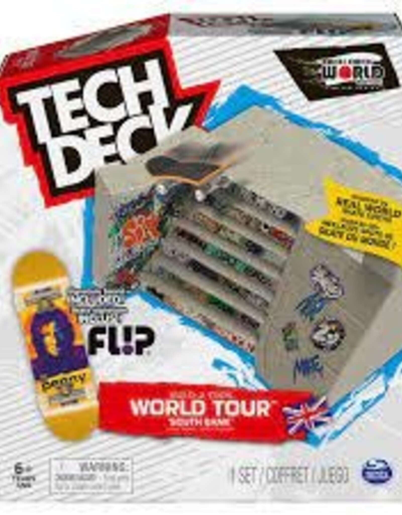 Gund/Spinmaster Tech Deck, Build-A-Park World Tour (Styles May Var