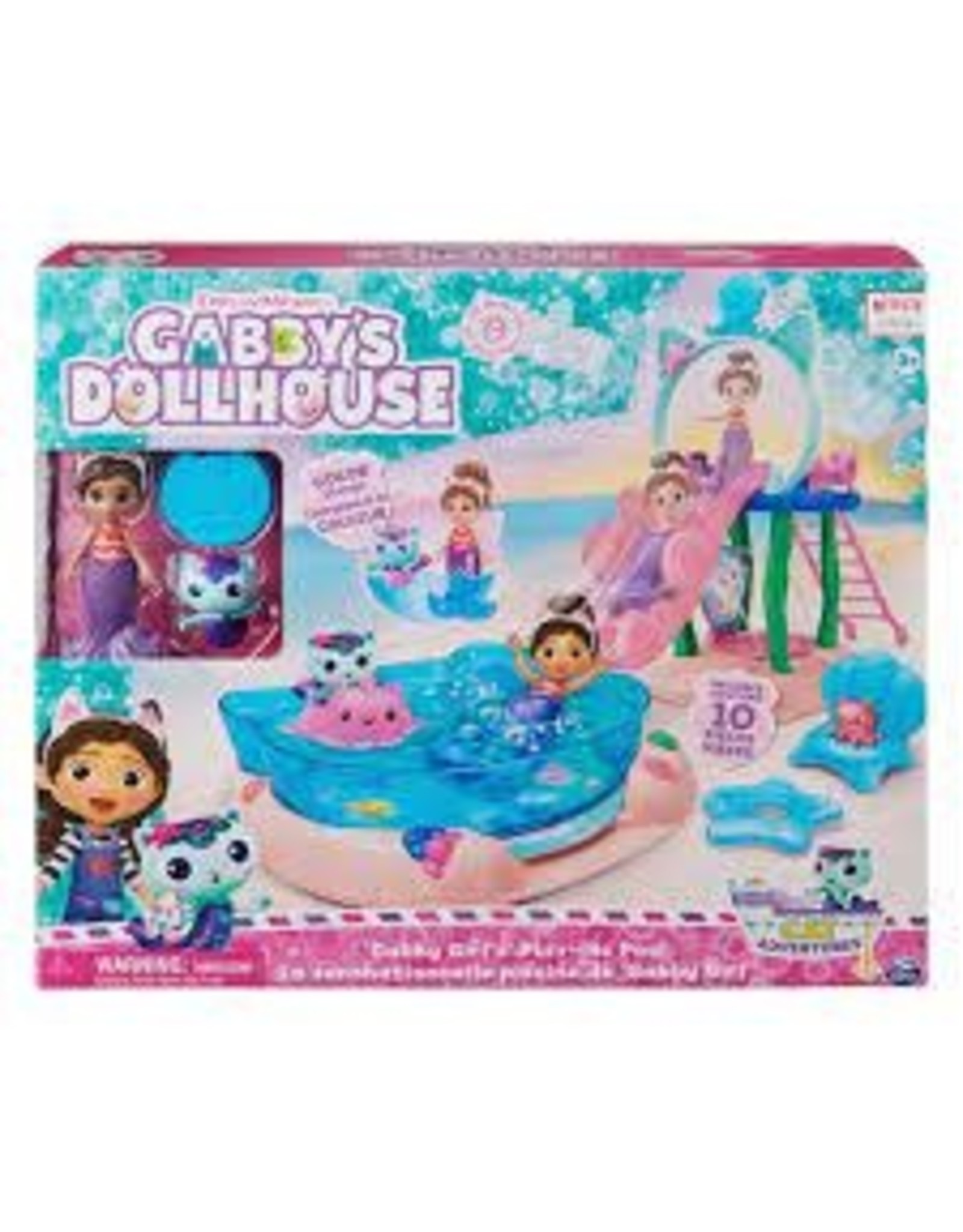Gund/Spinmaster Gabby's Doll House Pool Playset