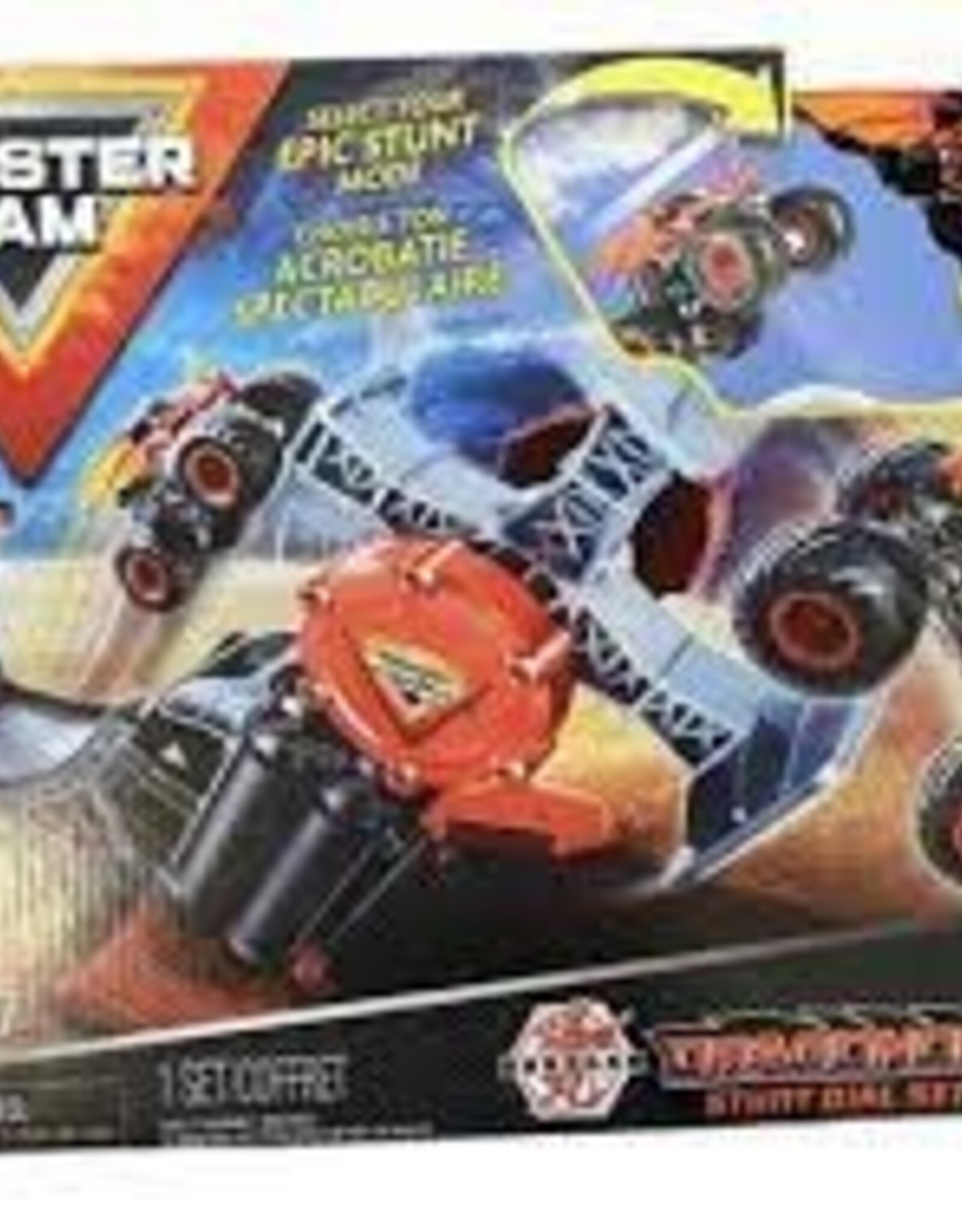 Gund/Spinmaster Monster Jam, Official Zombie Madness Playset Featuring Exclusive 1:64 Scale Die-Cast Zombie Monster Truck