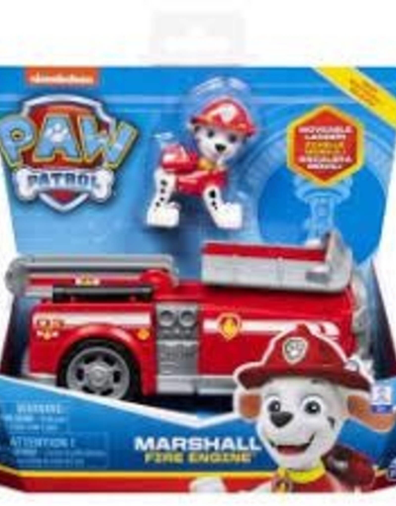 Gund/Spinmaster PAW Patrol, Marshall`s Fire Engine Vehicle