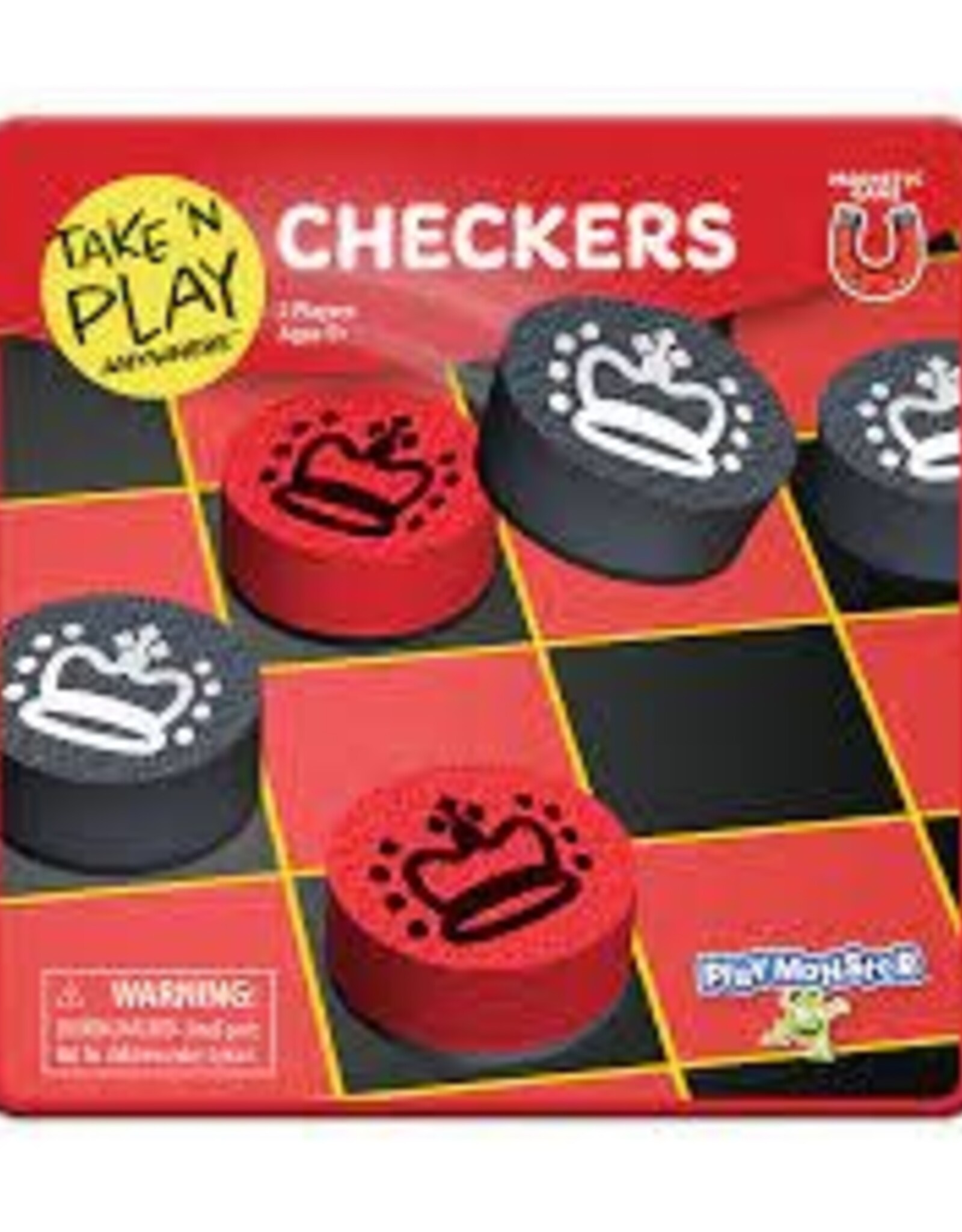 Playmonster Magnetic Checkers
