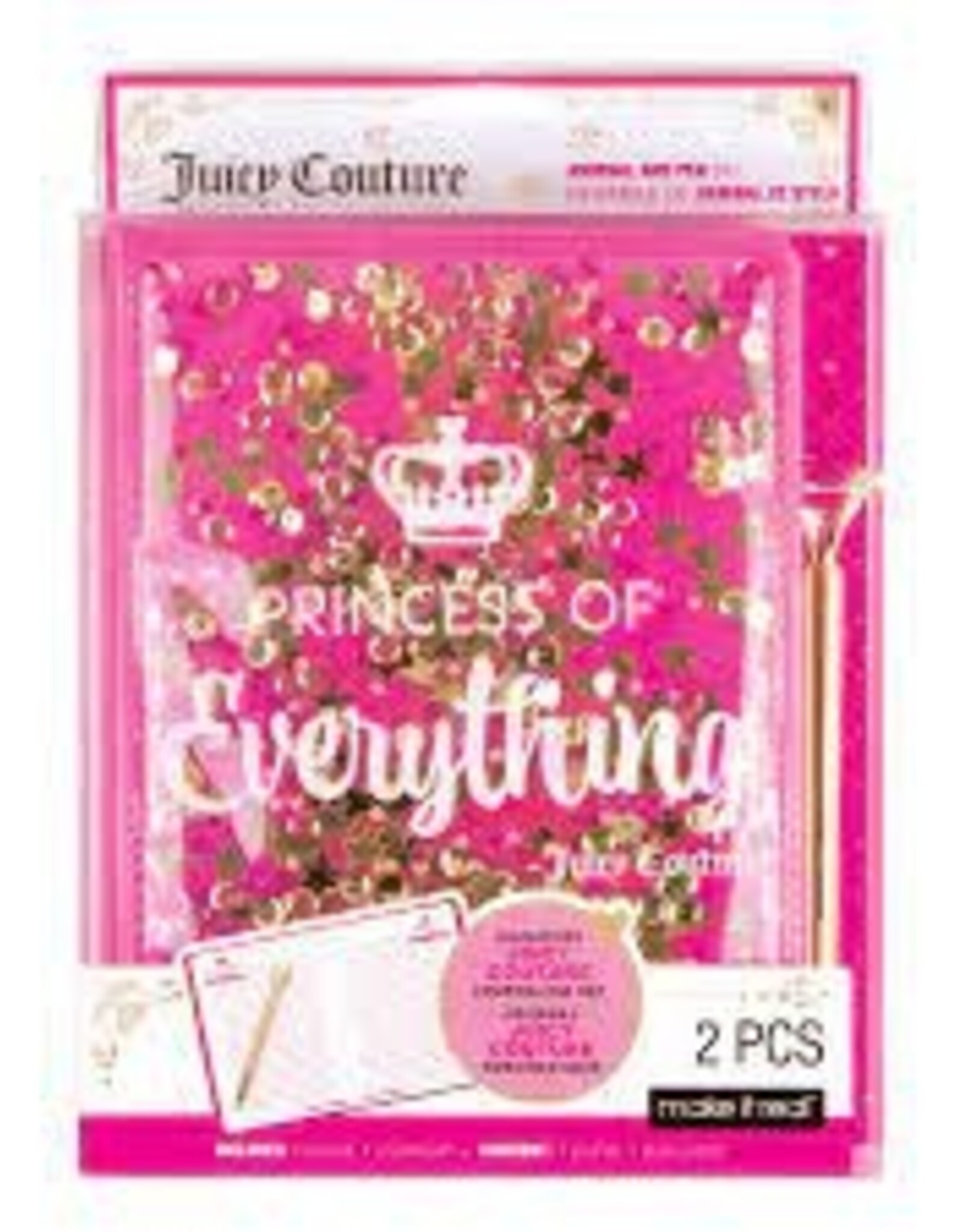 Make It Real Juicy Couture Glitter Journal and Pen