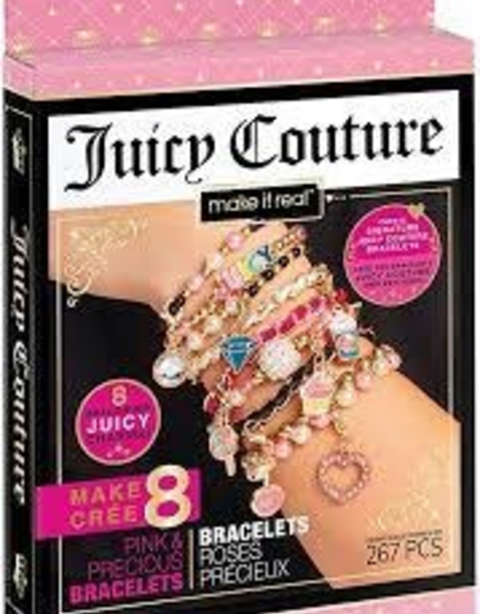 Make It Real Mini Juicy Couture Pink & Precious Bracelets