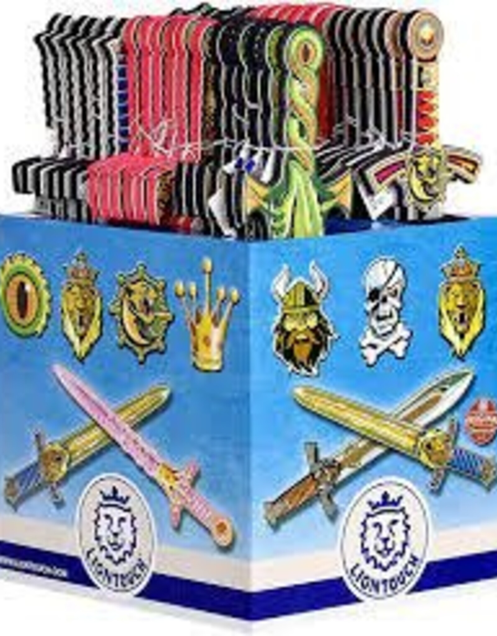Liontouch Liontouch Sword Box with 36 Assorted