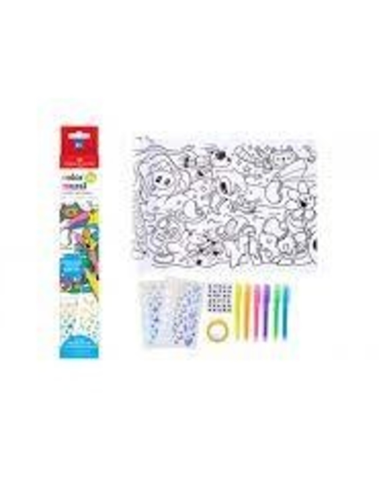 Faber Castell Color In Mural - Doodle