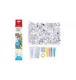 Faber Castell Color In Mural - Doodle