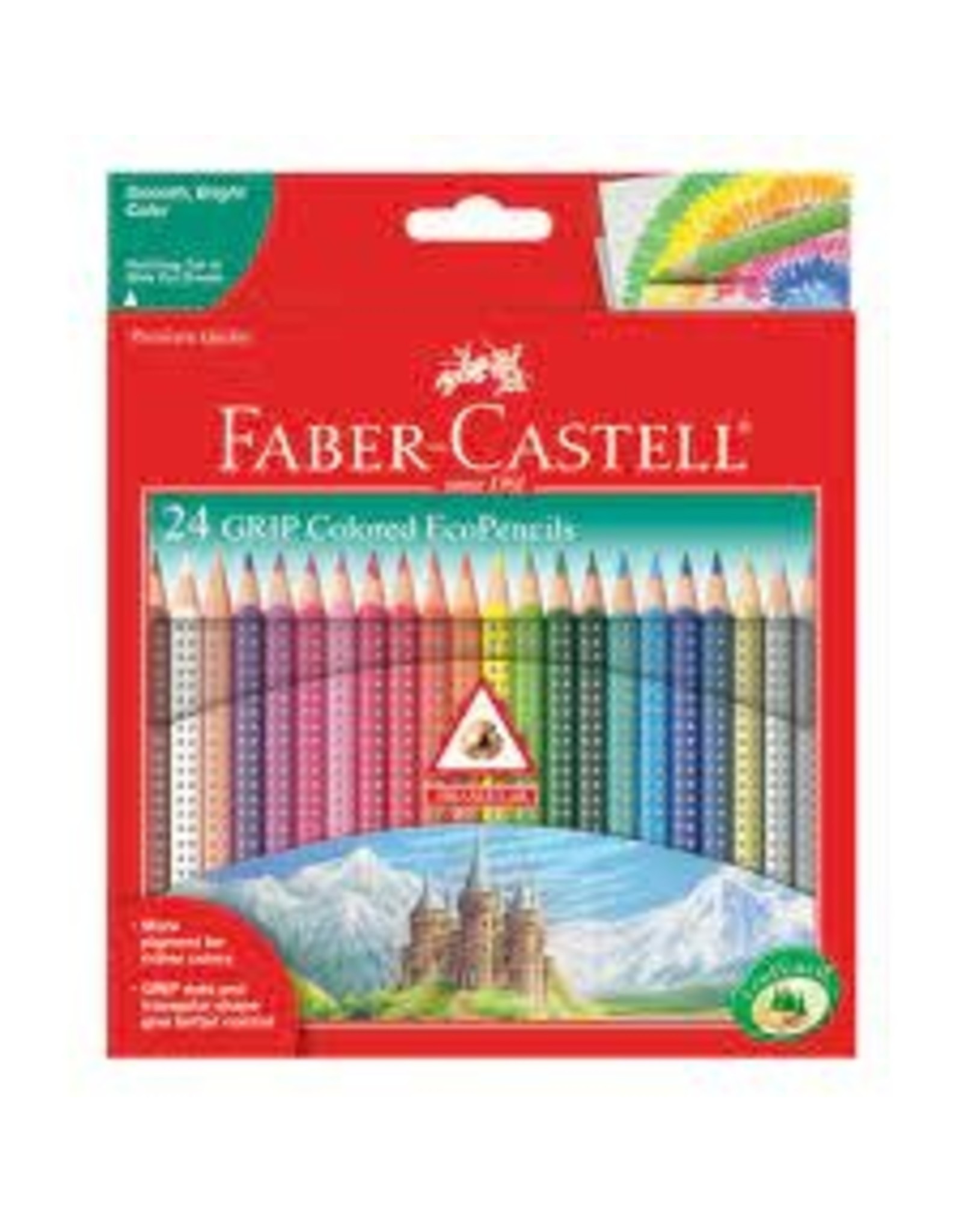 Faber Castell 24ct Grip Colored EcoPencils