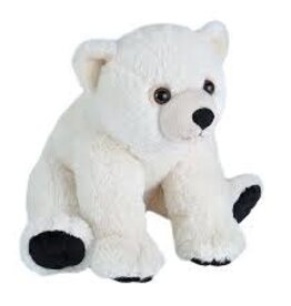WILD REPUBLIC Baby Polar Bear Stuffed Animal - 12"