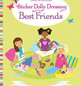 Usborne Sticker Dolly Dressing Best Friends