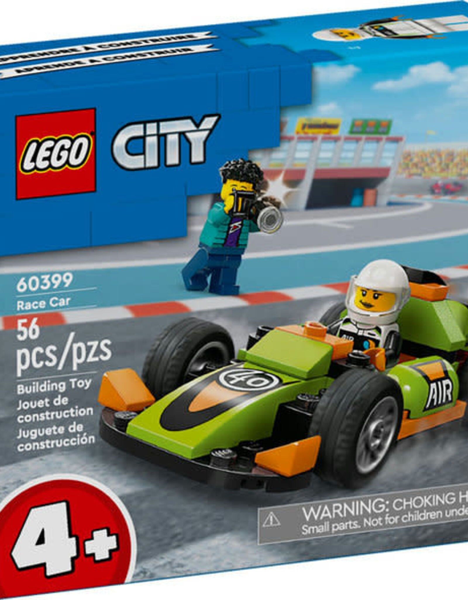 Lego Green Race Car
