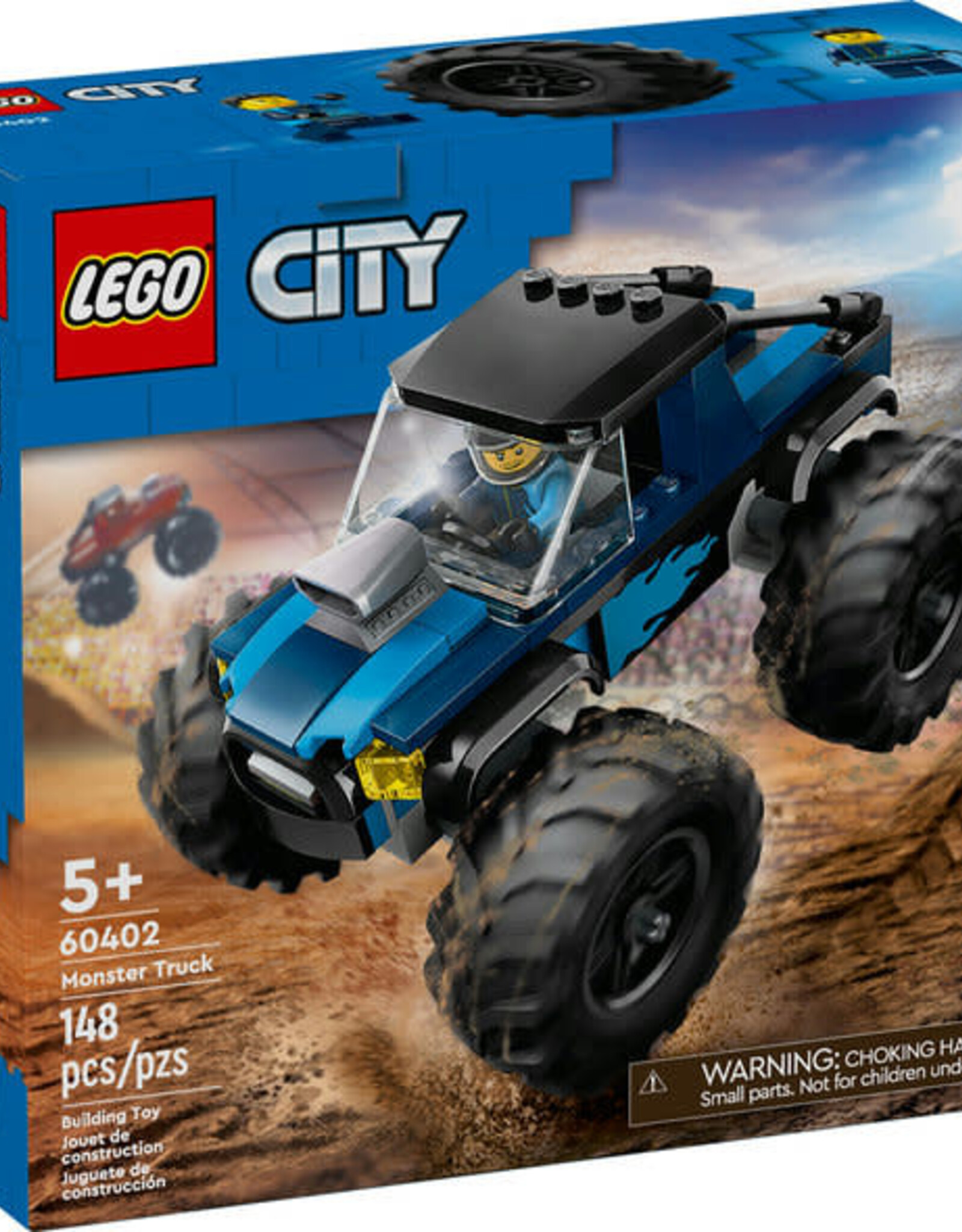 Lego Blue Monster Truck