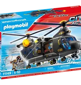 PLAYMOBIL U.S.A. Tactical Unit - Banana helicopter