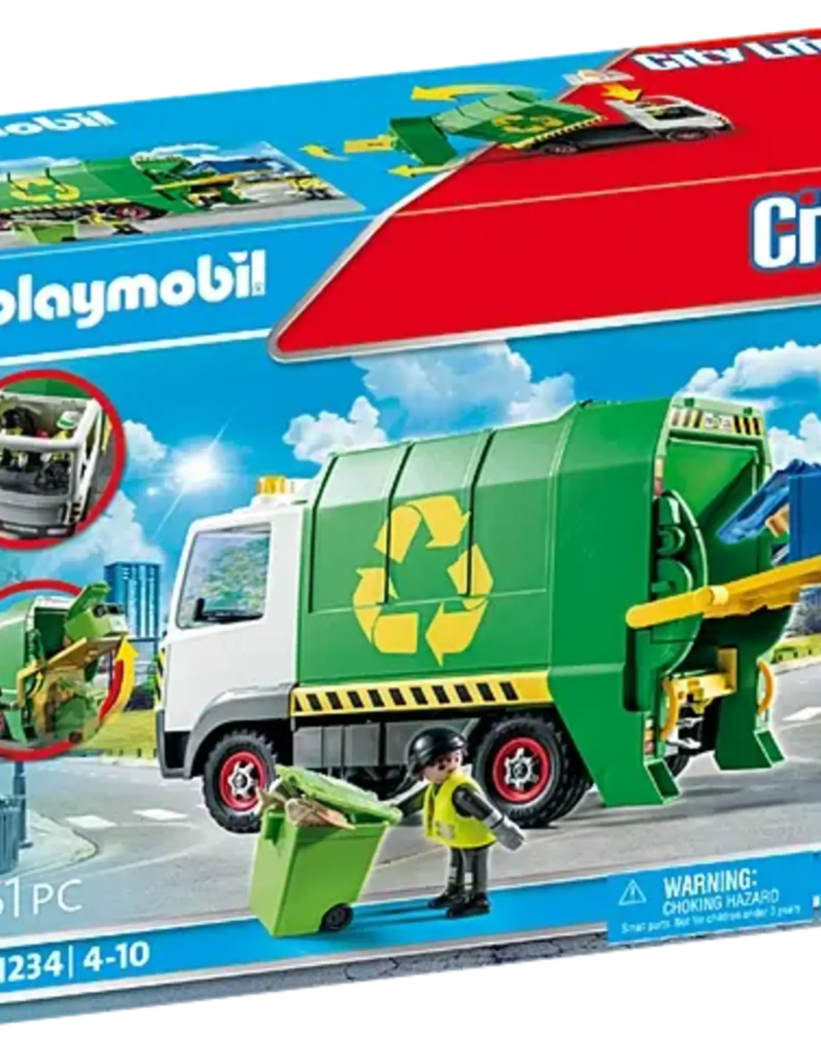 PLAYMOBIL U.S.A. Recycling Truck