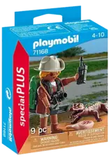 PLAYMOBIL U.S.A. Explorer with Alligator Special Plus