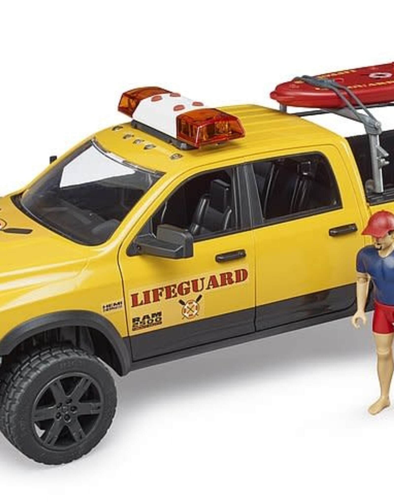 BRUDER TOYS AMERICA INC RAM Life Guard w figure, stand up paddle + L/S Module