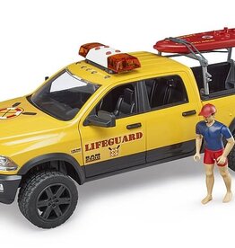 BRUDER TOYS AMERICA INC RAM Life Guard w figure, stand up paddle + L/S Module