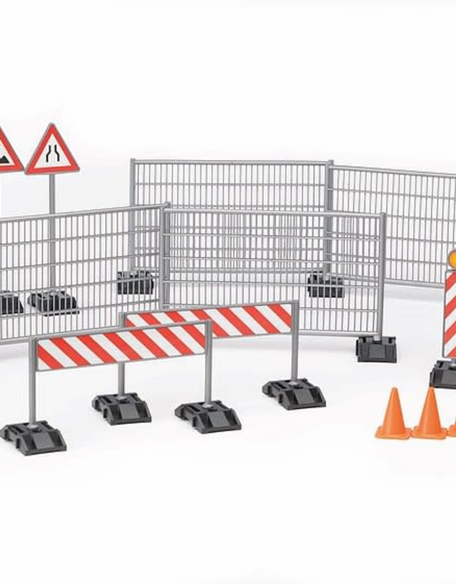 BRUDER TOYS AMERICA INC Accessories Construction set: railings, site signs and pylon