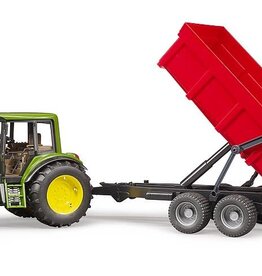 BRUDER TOYS AMERICA INC John Deere 6920 with tipping trailer