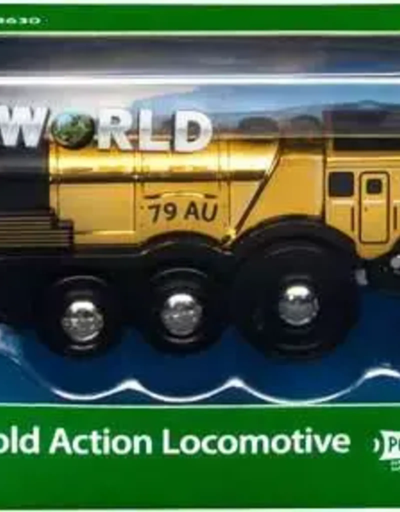 BRIO CORP Mighty Golden Action Locomotive