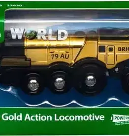 BRIO CORP Mighty Golden Action Locomotive