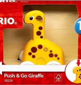 BRIO CORP Push & Go Giraffe