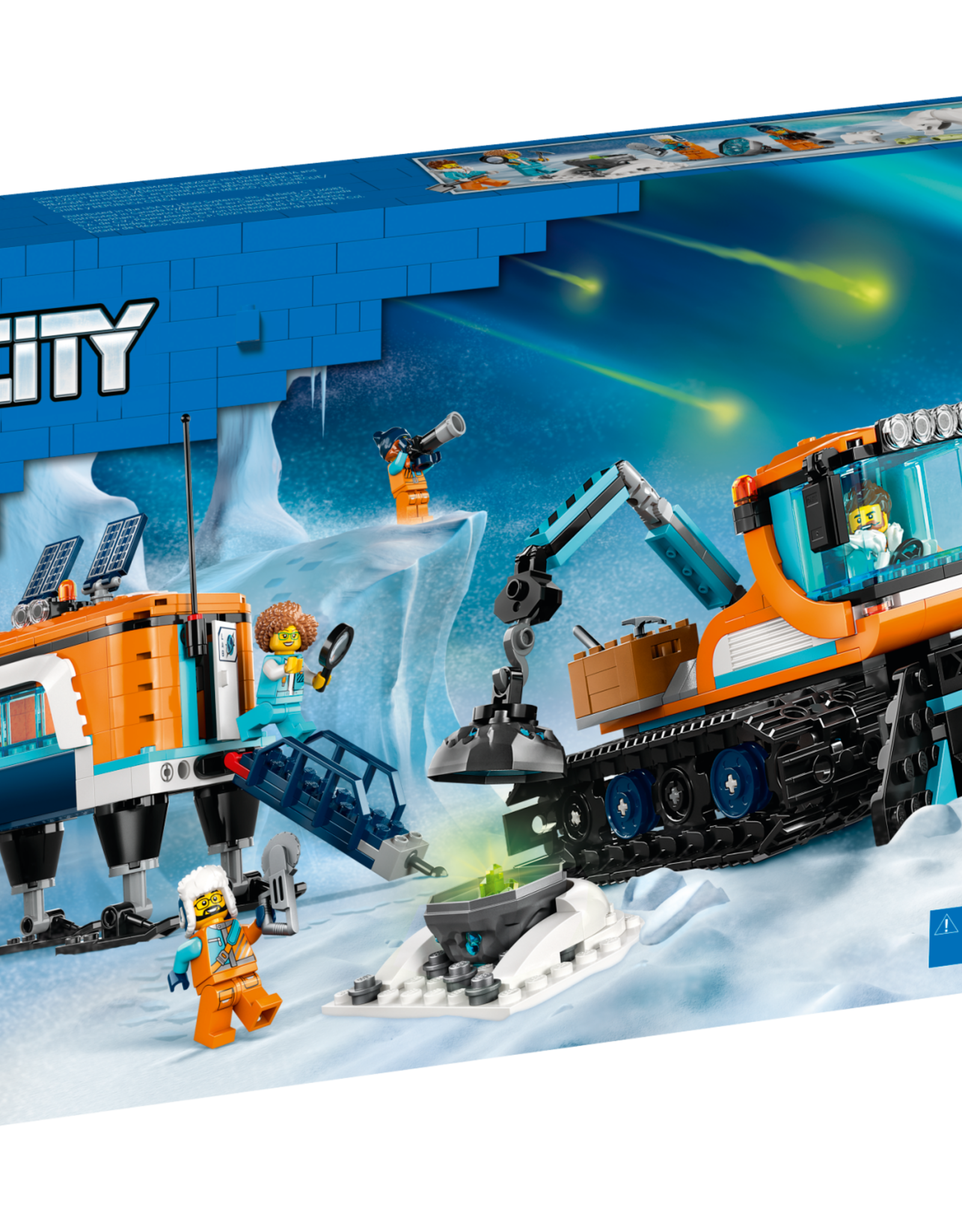 Lego Artic Explorer Truck and Mobile lab