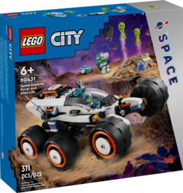 Lego Space Explorer Rover and Alien Life