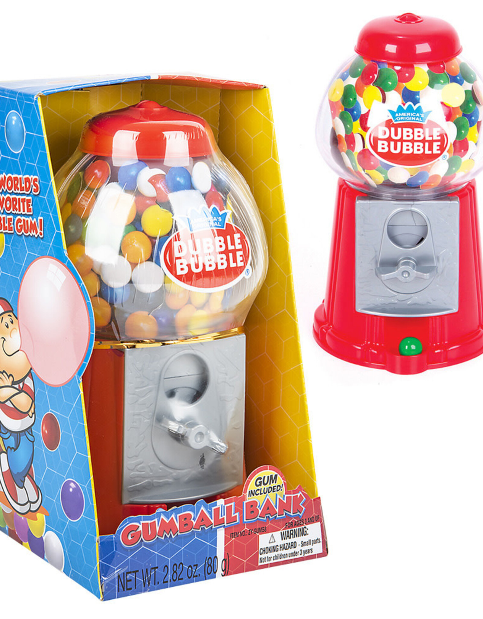 TOY NETWORK 8.50"CLASSIC GUMBALL BANK