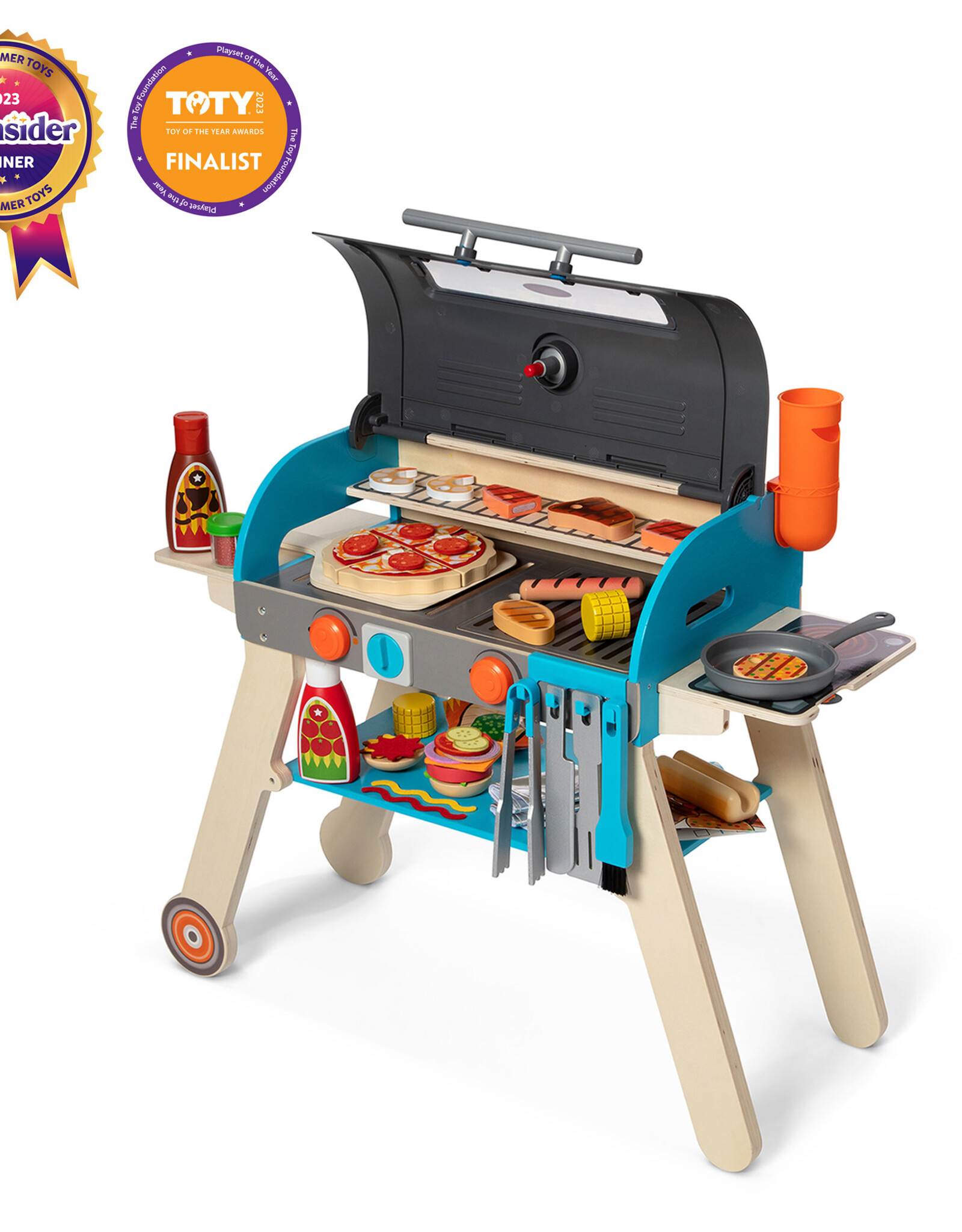 MELISSA & DOUG Deluxe Grill & Pizza Oven Playset