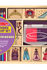MELISSA & DOUG Wooden Princess Stamp Set