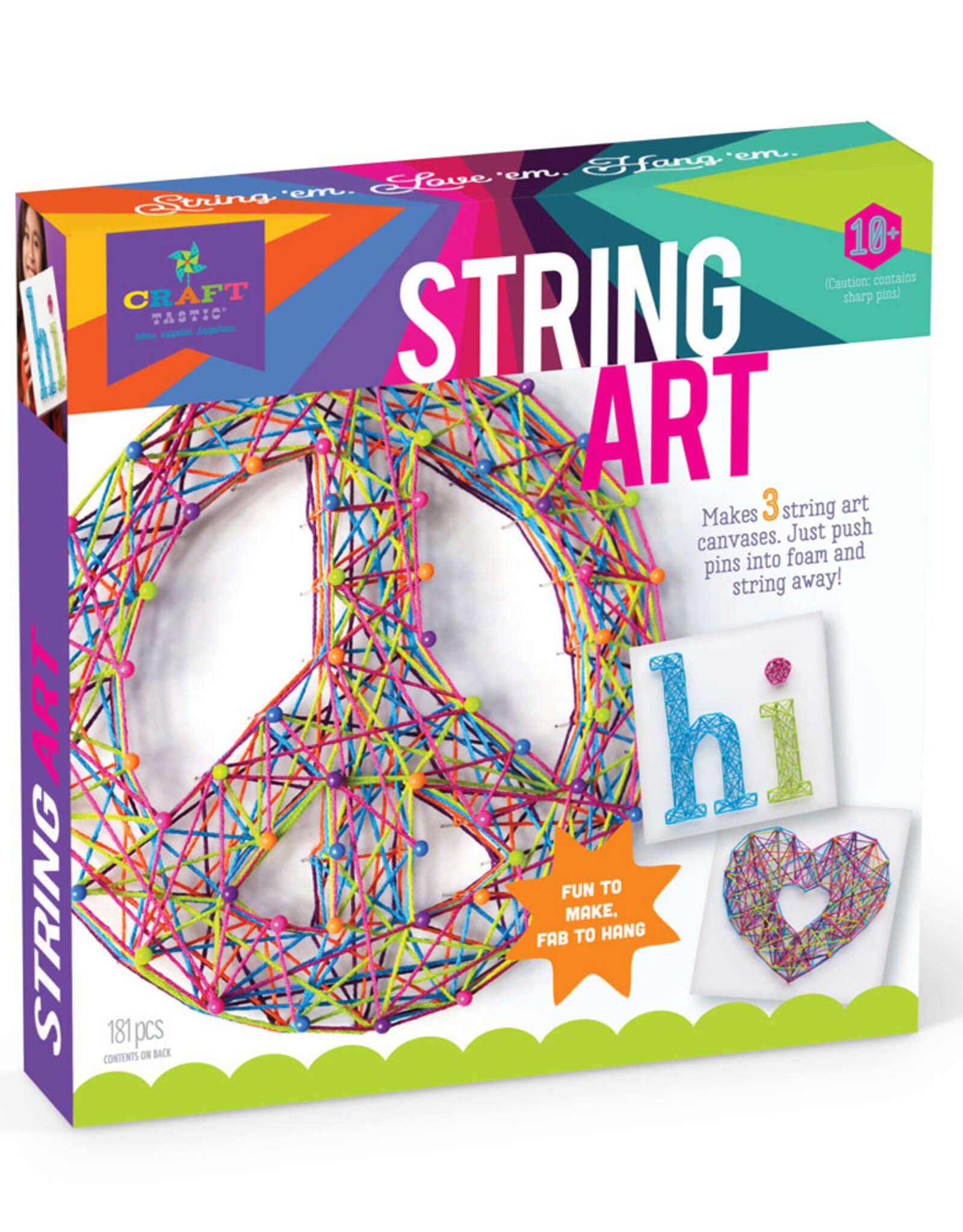 ANN WILLIAMS GROUP Craft-tastic String Art Kit