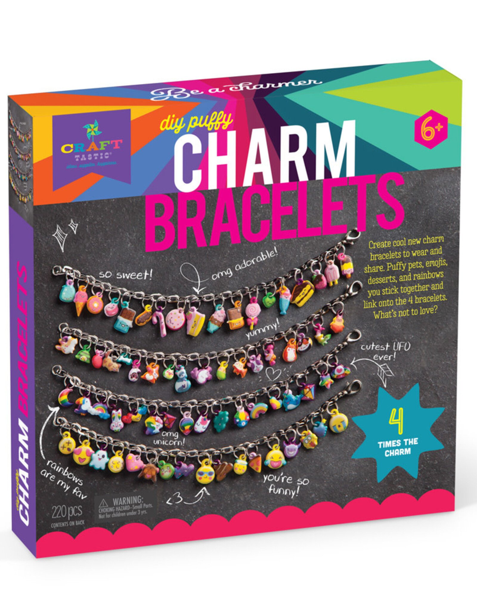 ANN WILLIAMS GROUP Craft-tastic DIY Charm Bracelets Kit