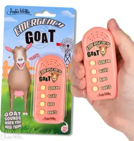 archie Mcphee BUTTON - EMERGENCY GOAT