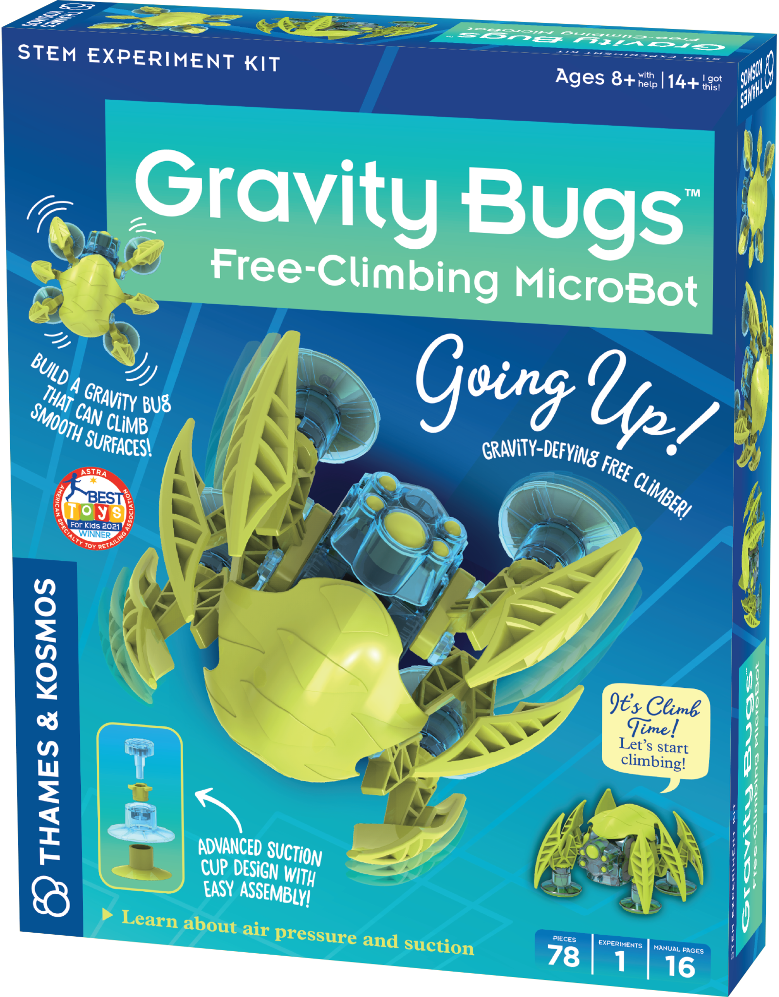 THAMES & KOSMOS Gravity BugsTM - Free-Climbing MicroBot