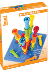 Playmonster Tall-Stacker Pegs & Pegboard Set