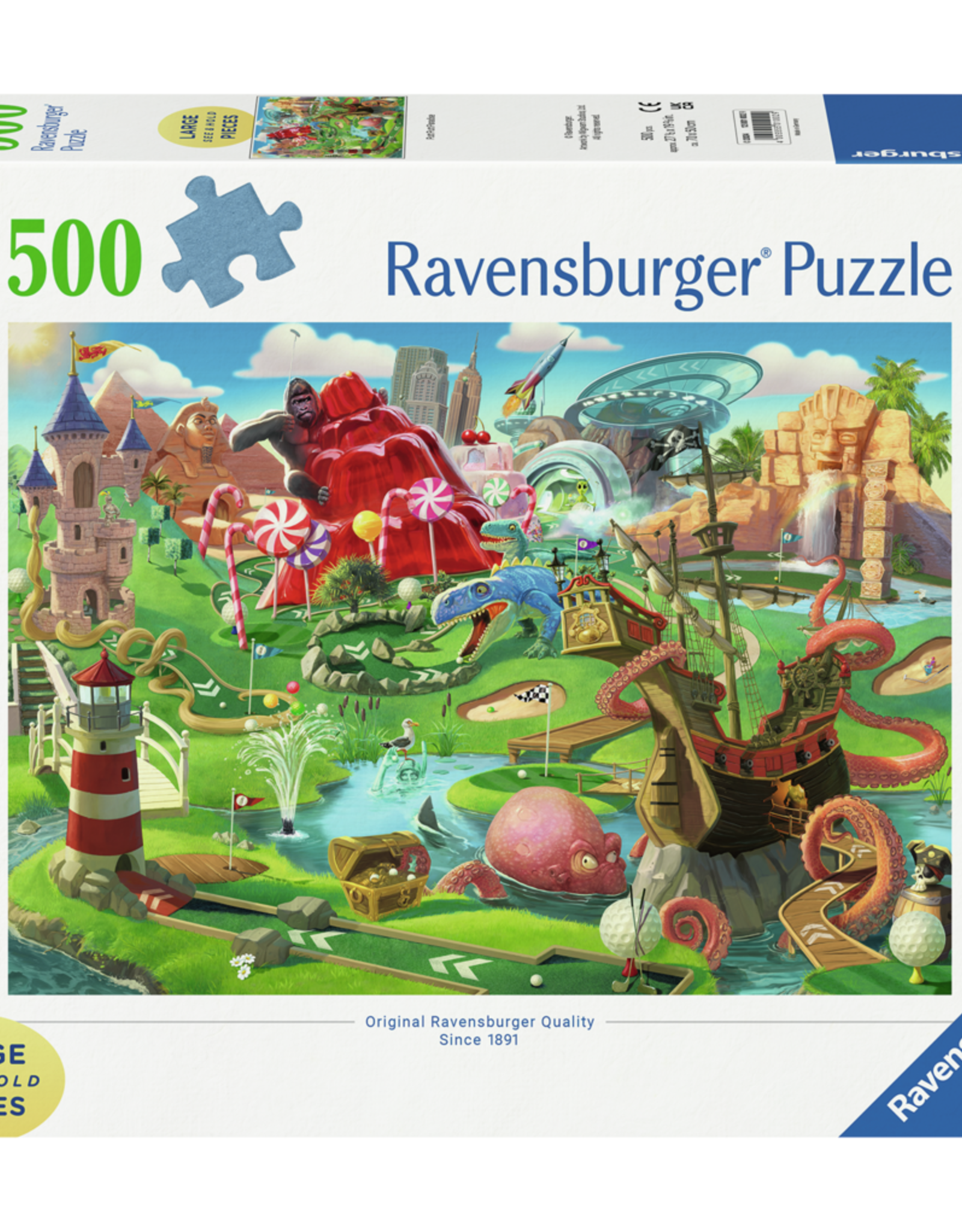 Ravensburger Putt Putt Paradise 500 pc Large Format