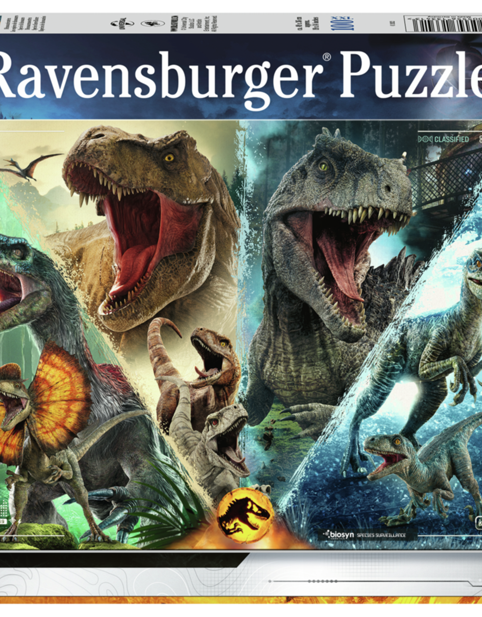 Ravensburger Jurassic World: Dominion 100 pc XXL Puzzle