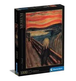 Clementoni Puzzles 39377  Munch-"The Scream", 1000 pc puzzle