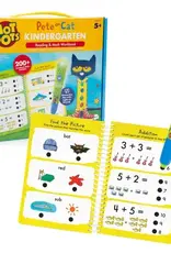 LEARNING RESOURCES Hot Dots Pete the Cat Kindergarten Reading & Math