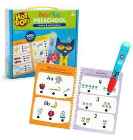 LEARNING RESOURCES Hot Dots Pete the Cat Preschool Reading & Math