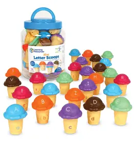 LEARNING RESOURCES Mini Letter Scoops