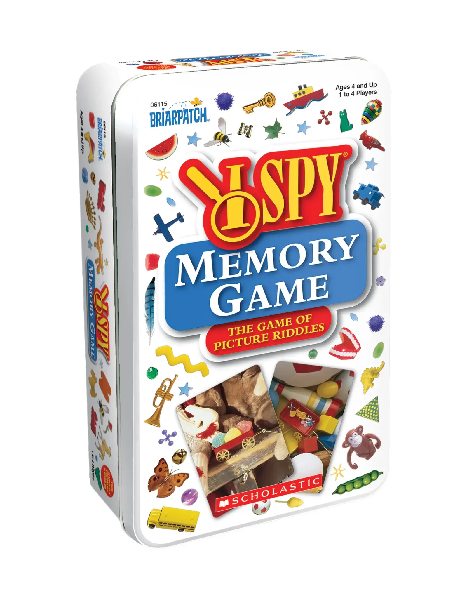 University Games I Spy Memory Travel Tin