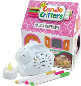 Bright Stripes LED CANDLE CRITTERS - BUNNY
