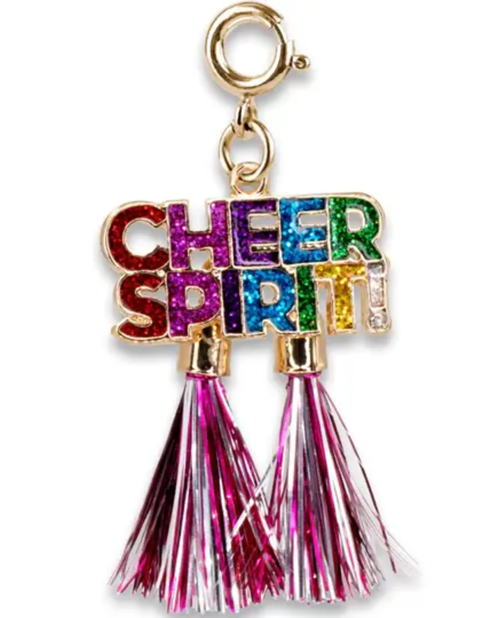 Charm It! Gold Cheer Spirit Charm