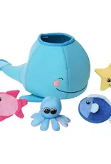 MANHATTAN TOY COMPANY Whale Floating Fill n Spill Bath Toy