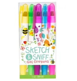 SCENTCO INC Sketch & Sniff Spring Gel Crayons 5 Pack