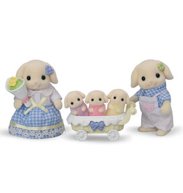 Calico Critters Flora Rabbit Family - NEW 2024