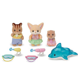 Calico Critters Nursery Friends - Pool Fun Trio - NEW 2024