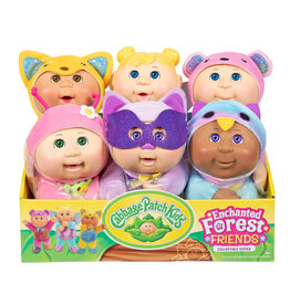 License 2 Play Cabbage Patch Kids 9 Inch Cuties Dolls in 6pc Counter Display